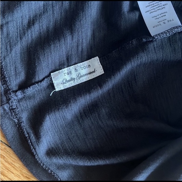 Rag & Bone Rose Script Jersey Tee - Picture 11 of 12